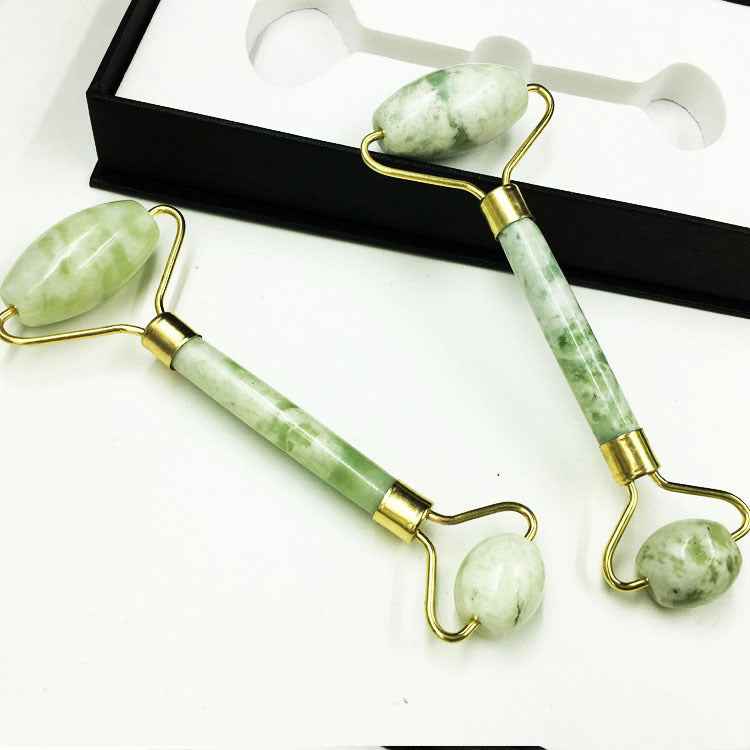 Jade Beauty Device Roller Xiuyu Double-headed Facial Massage Stick Jade Roller Jade Beauty Device Roller Xiuyu Double-headed Facial Massage Stick Jade Roller